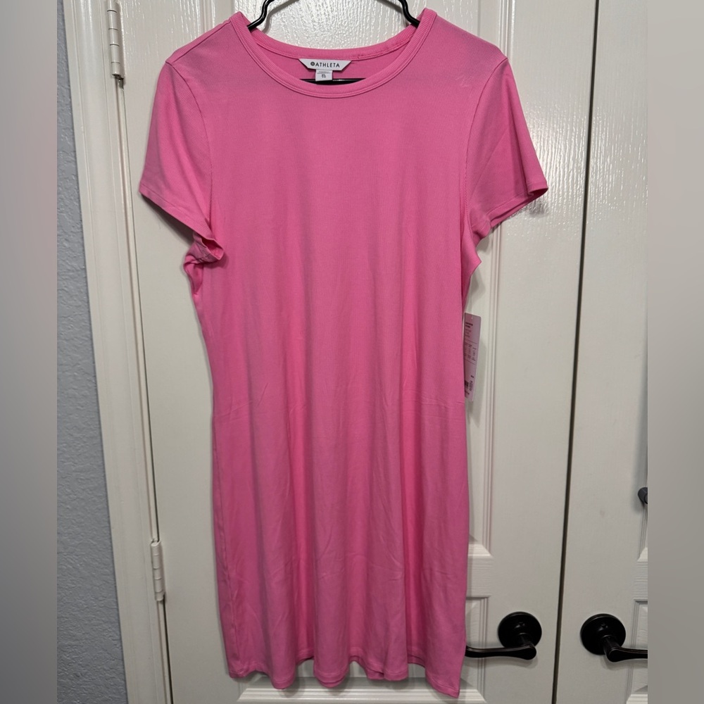 Athleta NWT Signature Rib Tee Dress
